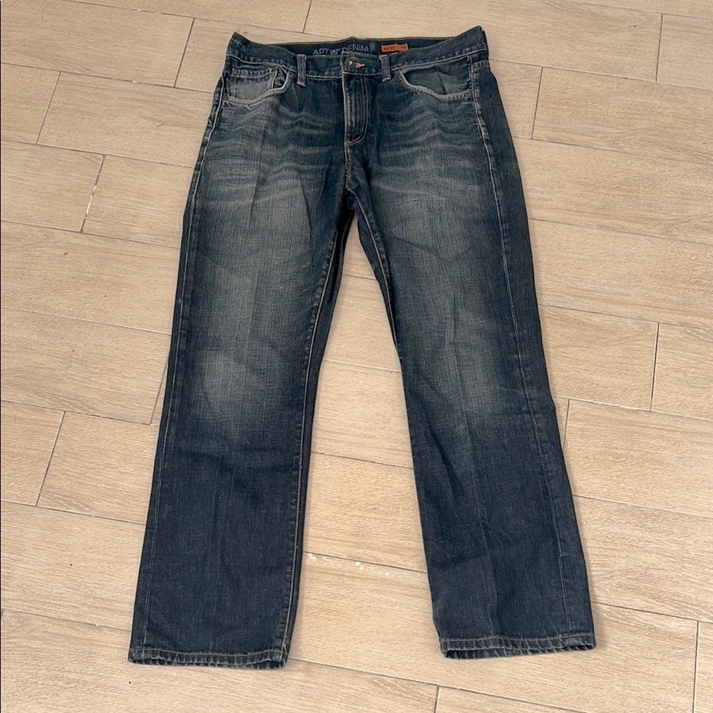 Apt. 9 Dark Vintage Wash Relaxed Slim Fit Jeans